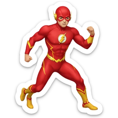 The Flash from Justice League sticker