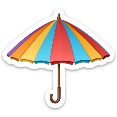 Guarda chuva de bebida alcoólica  sticker