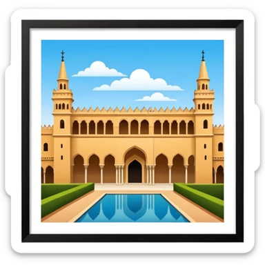 Seville Alcazar sticker