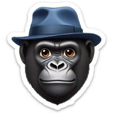gorilla paddington sticker