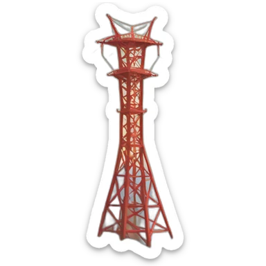 San Francisco Sutro tower sticker