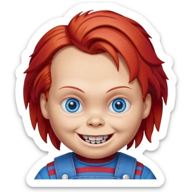 AaUn emojin de chuky sticker