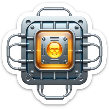 quantum computer sticker