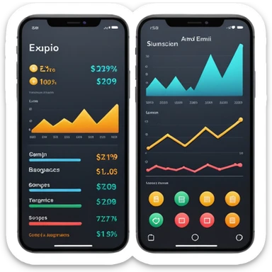 Investment application sticker