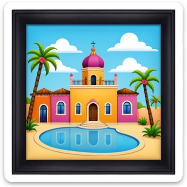 casa bonita sticker
