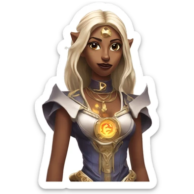 "Technomancy is the use of magic or mystical powers to control and manipulate technology” + "It's kind of like cyberpunk magic or how in some games, characters hack into systems using magic." 🖥️⚡🧙‍♂️ Make a ancient vampire technomancy goddess sticker