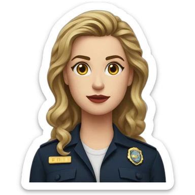 Melissa Roxburgh FBI sticker