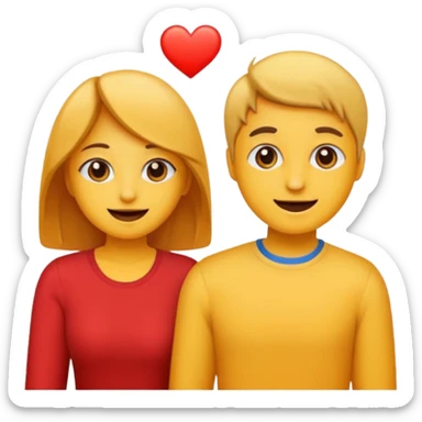 Emojis for couples chat with spice sticker