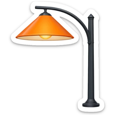 asian streetlight, UK sticker