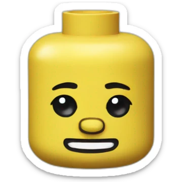 lego head sticker
