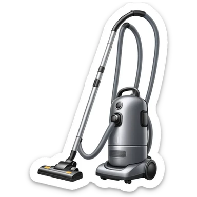 Vacuum cleaner sticker