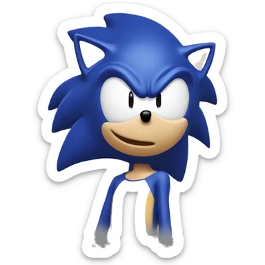 Sonic sticker