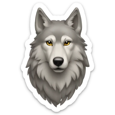 Alpha sigma  wolf sticker