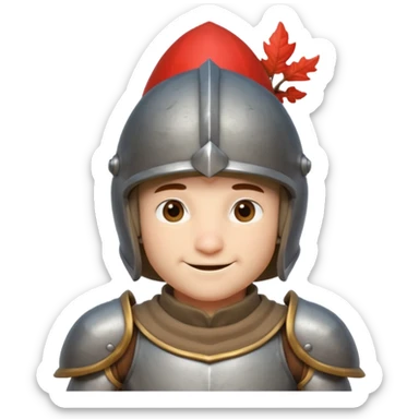 mushroom knight portrait, head and shoulders only, mushroom cap helmet, tiny armor collar, heroic smile, fantasy vibe, 3D cartoon, mobile game icon style, clean background, no text, no watermark
 
 sticker