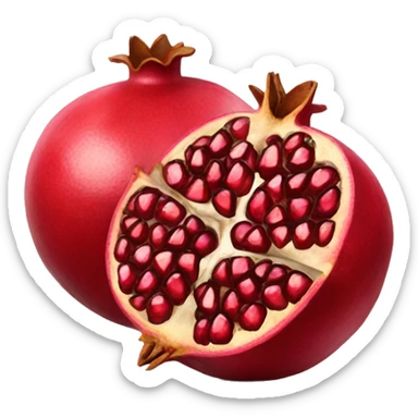 pomegranate sticker