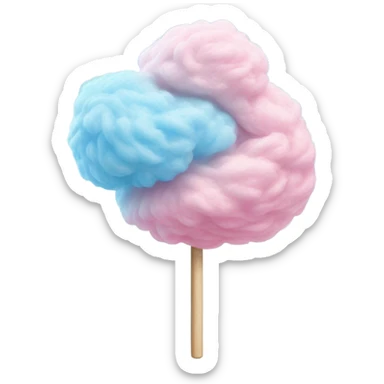 Cotton Candy  sticker