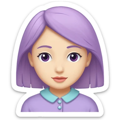 🩷lila renk yap sticker