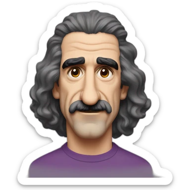 frank zappa sticker