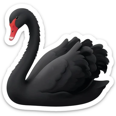 black swann sticker