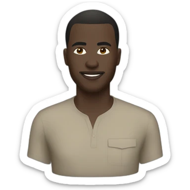 Ibrahim Traore Burkina Faso sticker