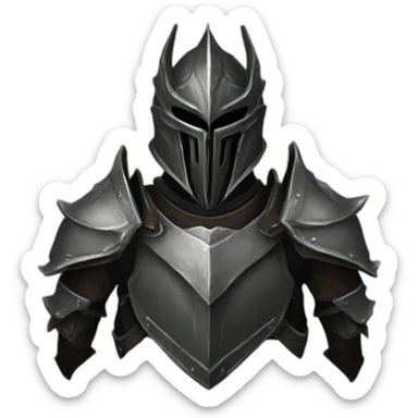 skyrim daedric armour sticker