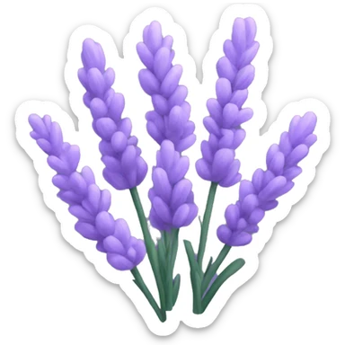 lavender sticker