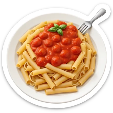 Pasta  sticker