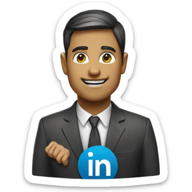 LinkedIn Logo  sticker