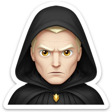 Hatred - intense dislike or ill will toward someone - super villian sticker