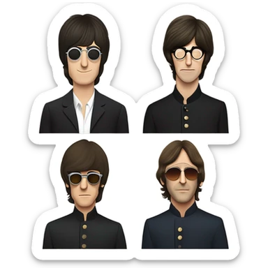 The Beatles sticker