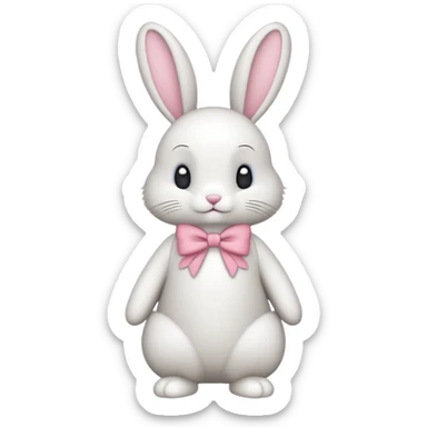 fullbody bunny ios 16 sticker