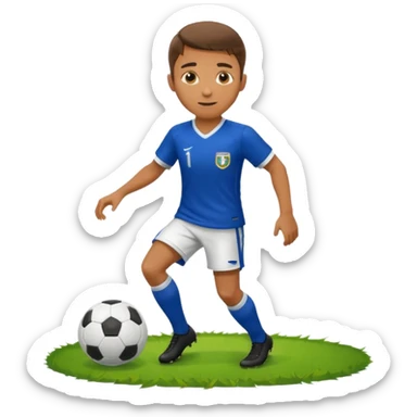 Jogador de futebol sticker