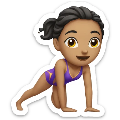 gimnasta artistica sticker