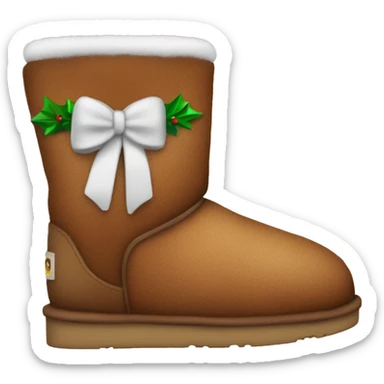 Christmas uggs sticker