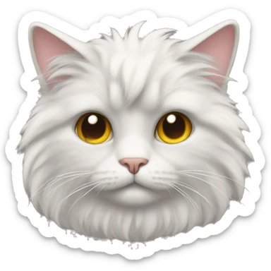 fluffy-cat sticker