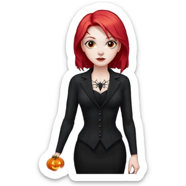 Chris motionless  🕸🦇🎃🥀⚰️🖤🪦🎶🎤👩‍🦰 sticker