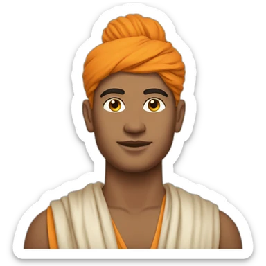 Chad hindu Brahmin bharat sticker