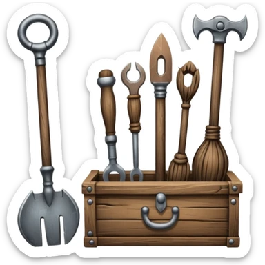 Witchy tools  sticker