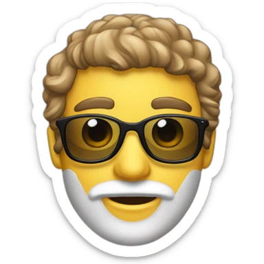 Fontanero - paleta - con gafas sticker