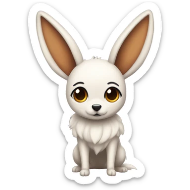 Evee married with mommy long legs sticker