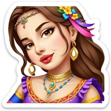 Traditional Dancer sticker