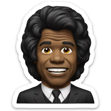 James brown sticker