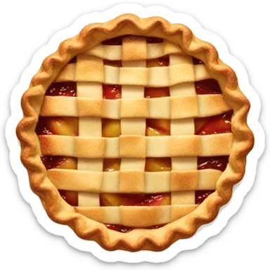apple pie sticker