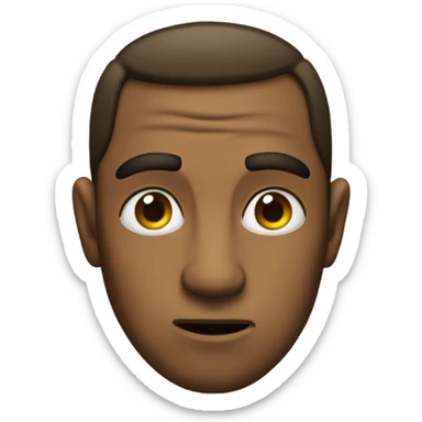 Side eye in annoyance sticker