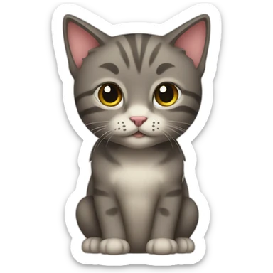 Kitty sticker