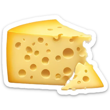 grated cheese sticker