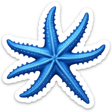 Blue Starfish sticker