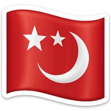 Ottoman Empire Flag sticker