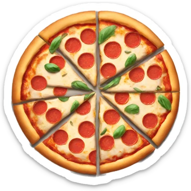 Pizza with Sephora  sticker