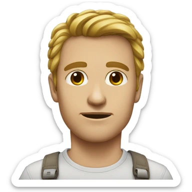 плюшевый пони с радужной гривой sticker